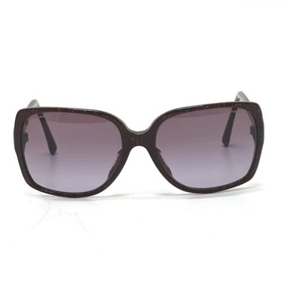CHANEL 5267-A CC Mark eyewear glasses sunglasses Plastic Purple Based main image 12